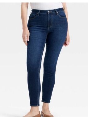 Universal Thread Dark Blue High-Rise Skinny Jeans